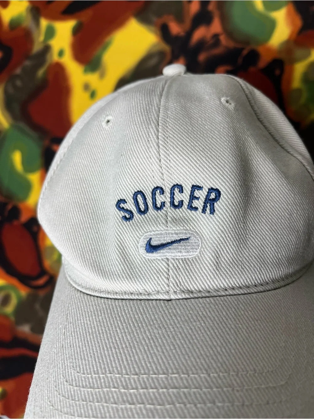 Y2k Nike Soccer Velcro Hat